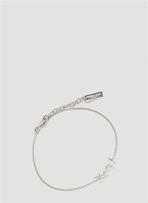 womens ysl bracelet|saint laurent silver bracelet.